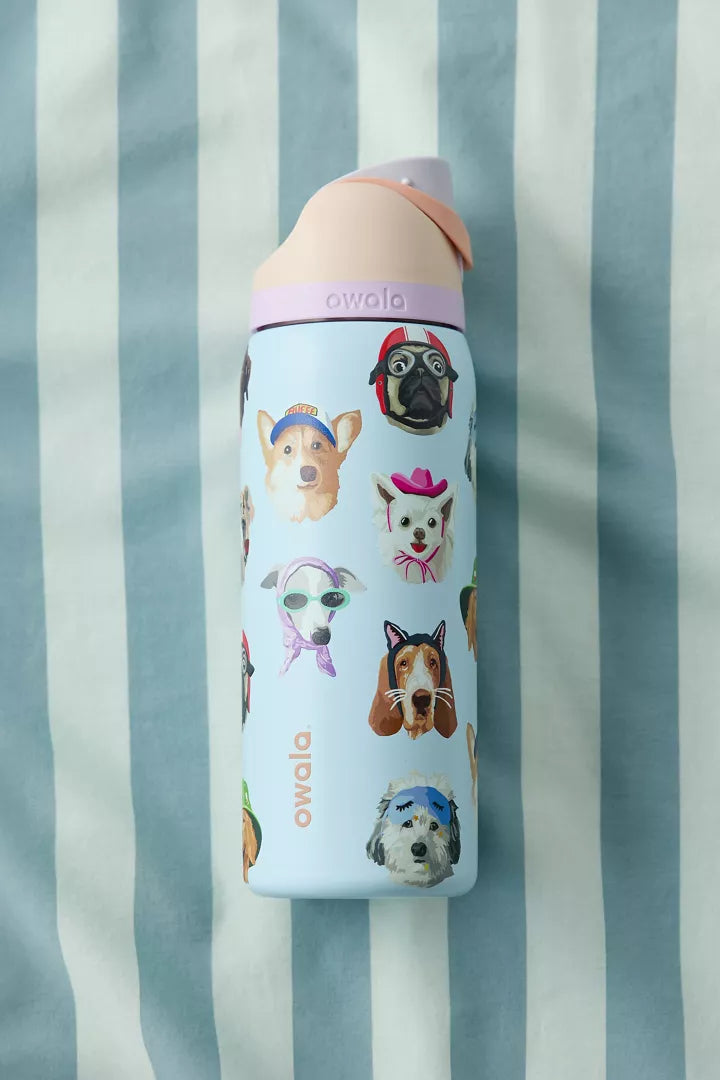 Owala UO Exclusive Dog Collage FreeSip
