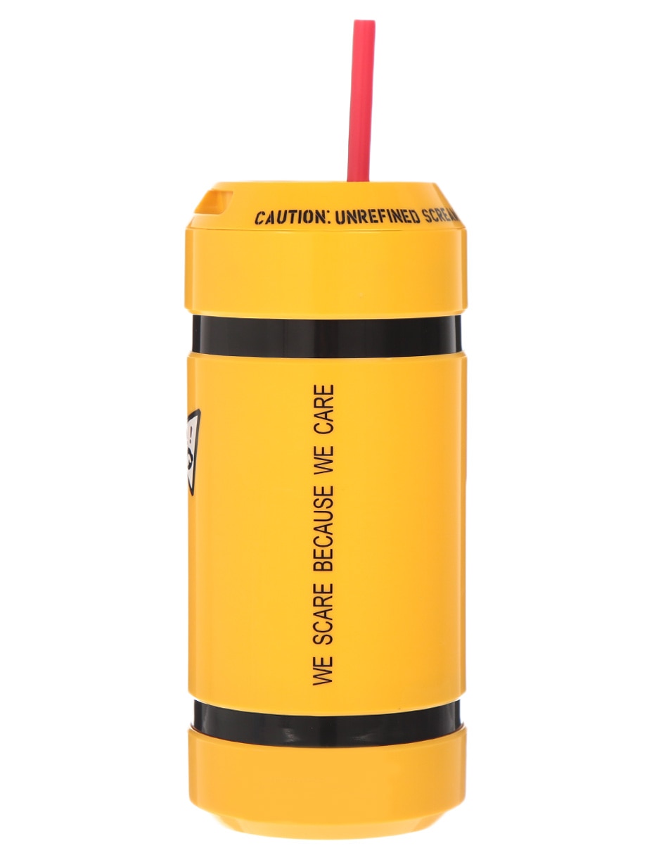 Botella Disney Monsters Inc diseño scream canister con tapa rosca