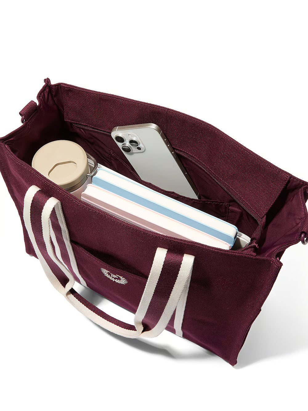 Crossbody Canvas Tote Bag