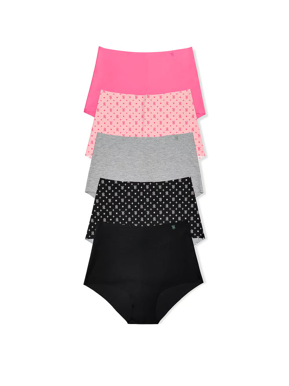 5-Pack No-Show Modern Brief Panties - Pack de 5 panties