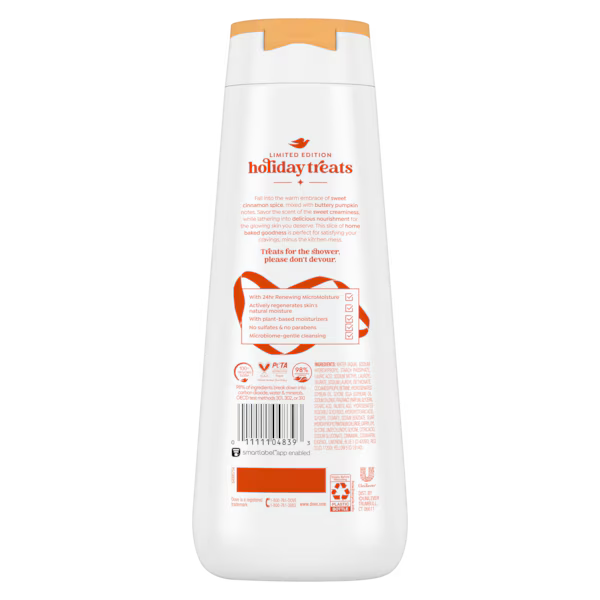 Holiday Treats Body Wash Cinnamon Pumpkin Pie
