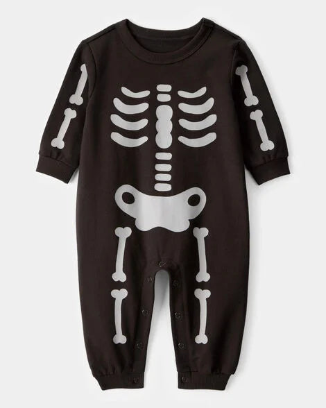 Baby Halloween Pumpkin Jumpsuit - Orange