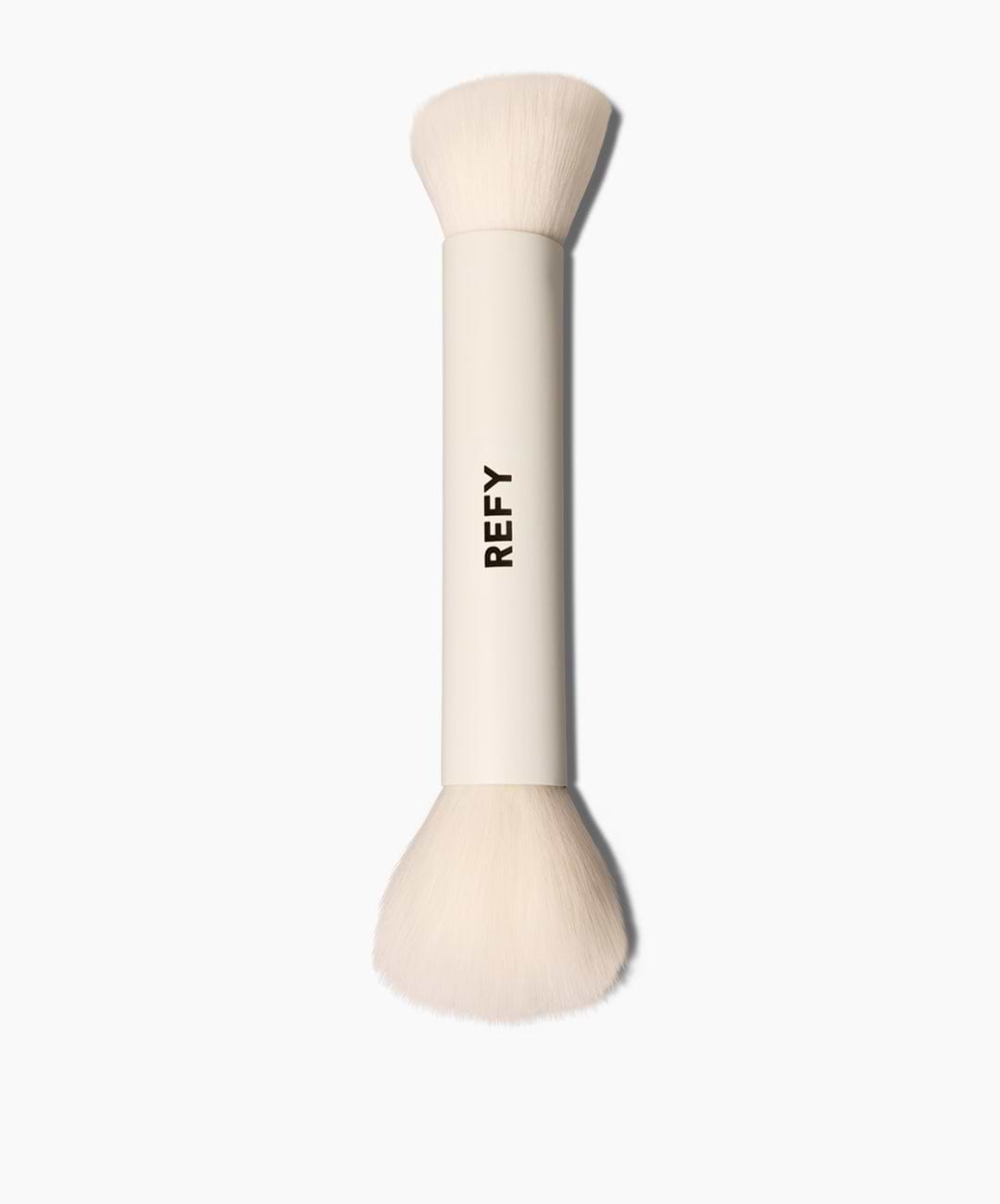 Brocha doble REFY Duo Brush 2.0 para rubor y bronceador líquido