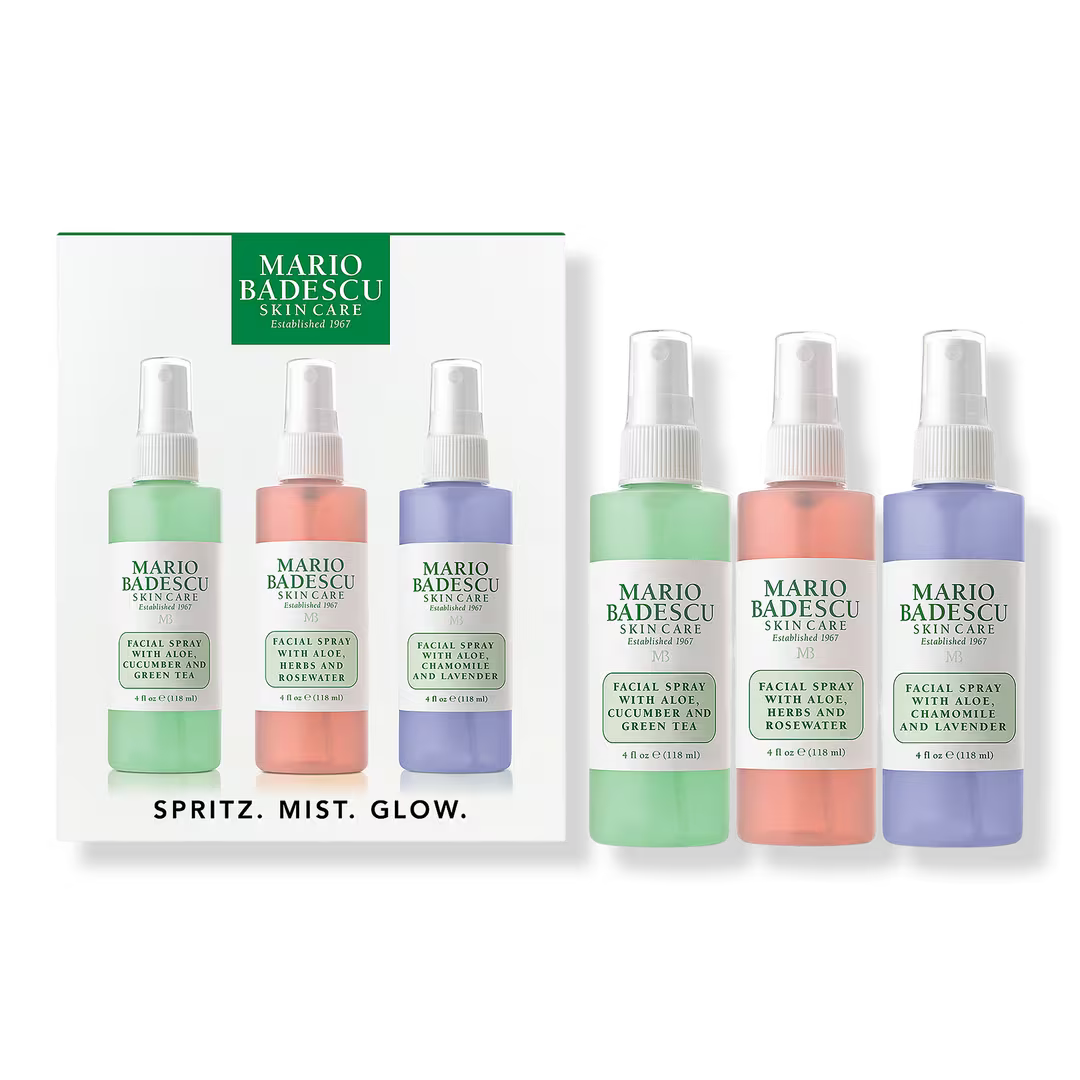 Spritz. Mist. Glow. Facial Spray Trio