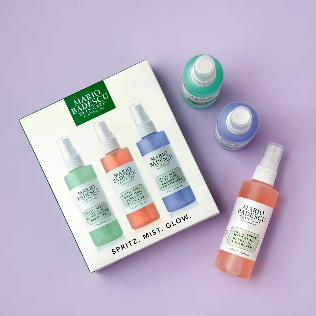 Spritz. Mist. Glow. Facial Spray Trio