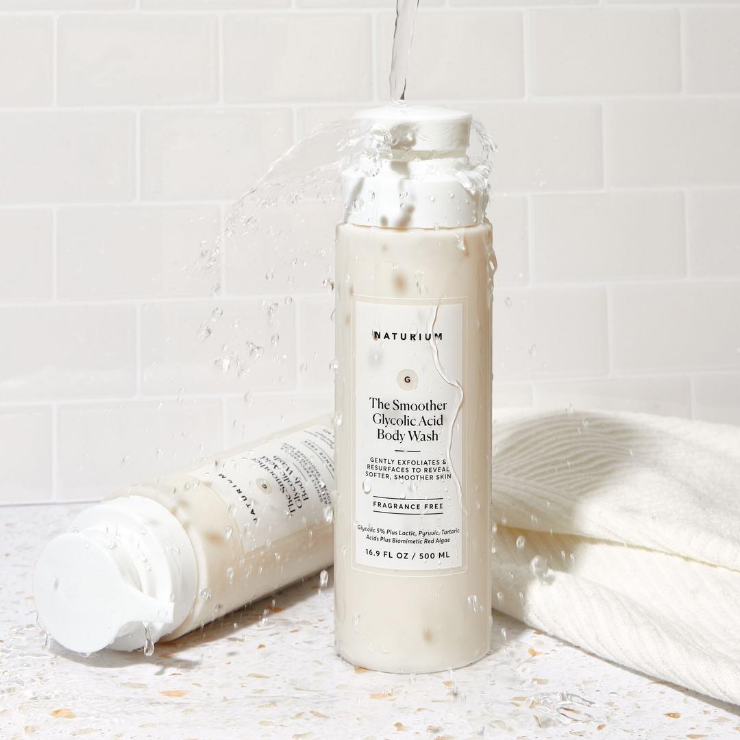 The Smoother Glycolic Acid Exfoliating Body Wash