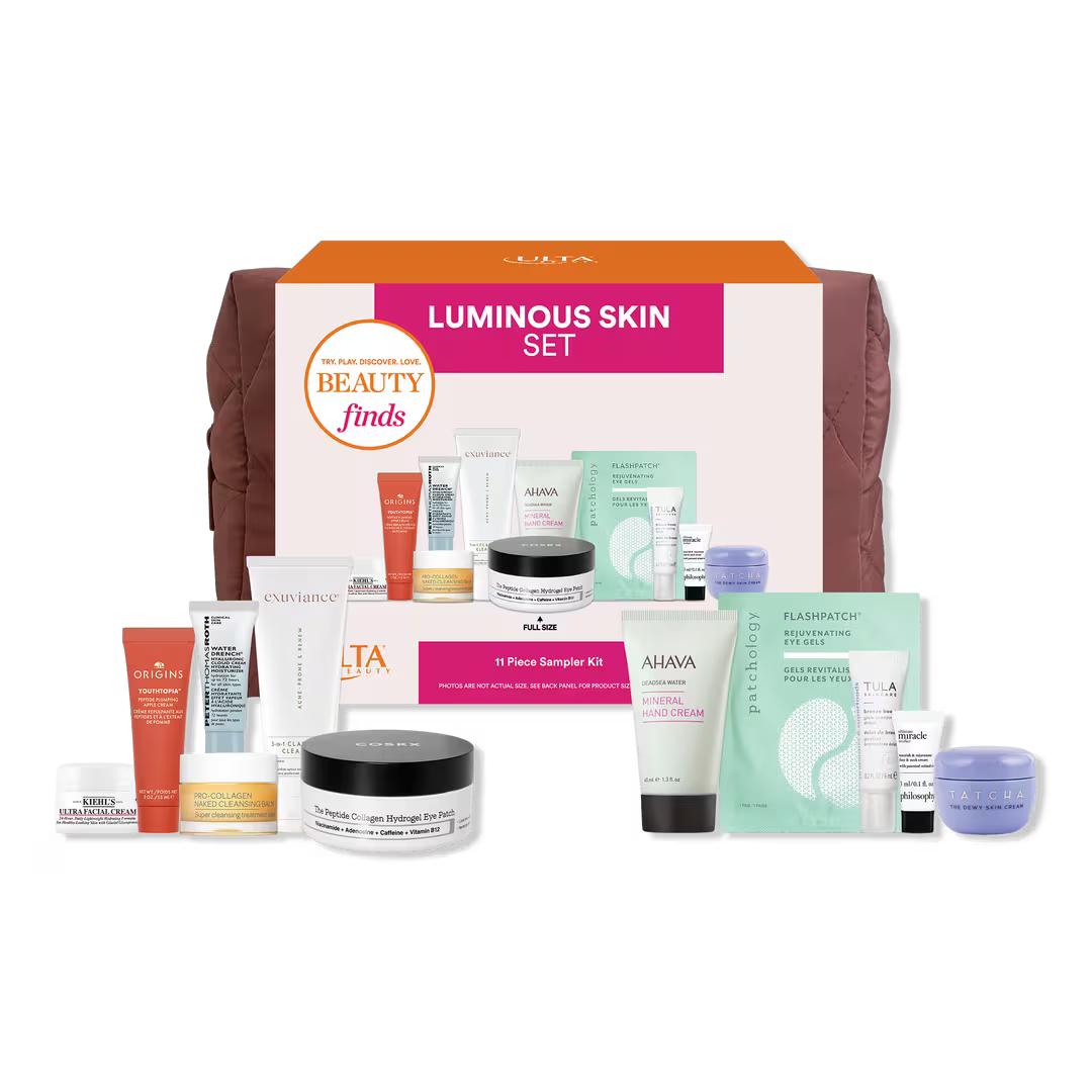 Beauty Finds by ULTA Luminous Skin Set kit de skincare glow