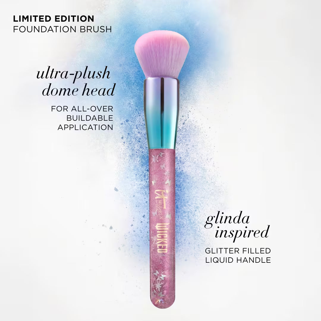 IT Brushes for ULTA x Wicked Limited-Edition Glinda Foundation Brush
