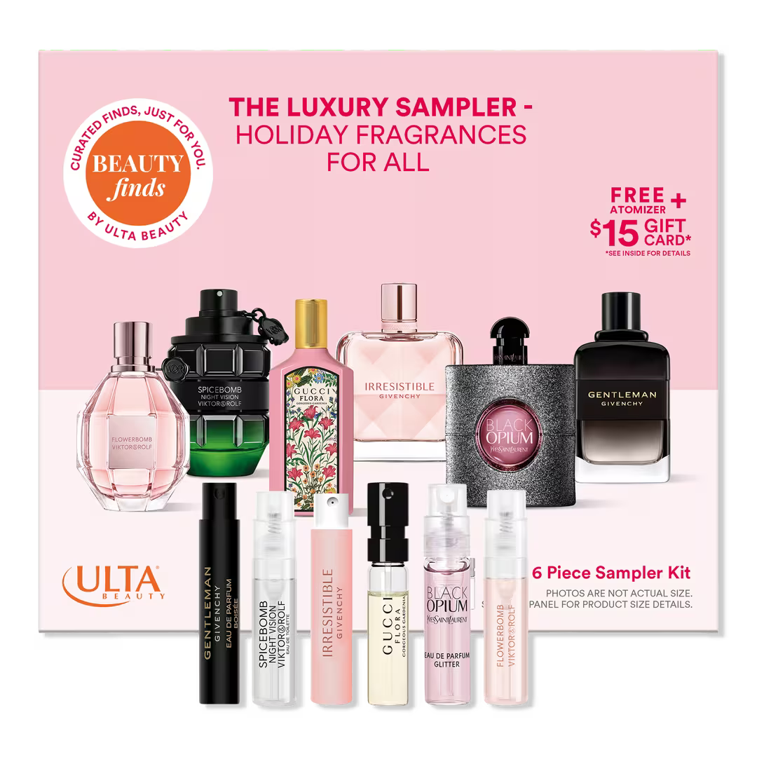 The Luxury Sampler - Holiday Fragrances for All