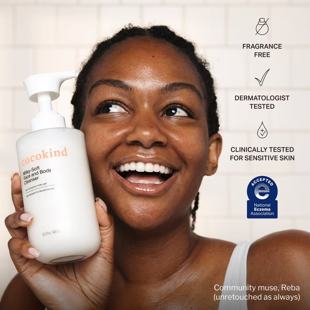 Milky-Soft Face and Body Wash