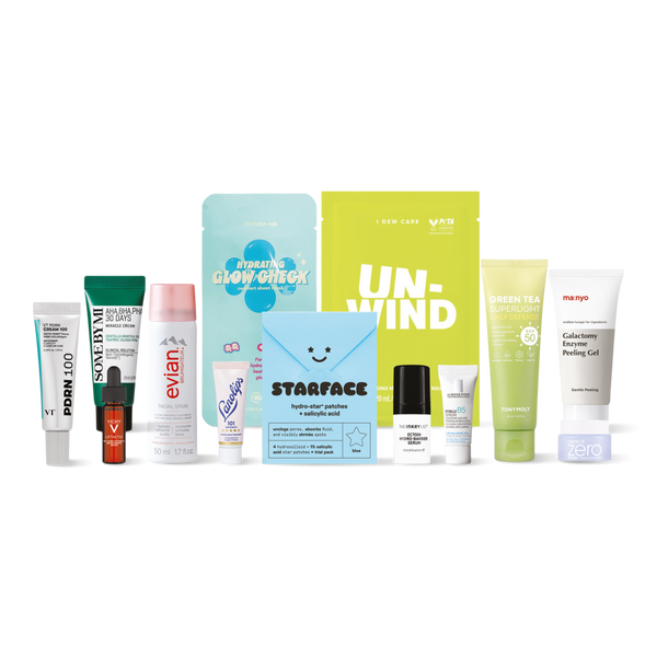 Set de skincare The Glow Authority Set 13 pz contenido y productos incluidos