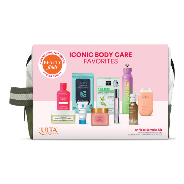 Beauty Finds by ULTA Beauty Iconic Body Care Favorites detalle del kit