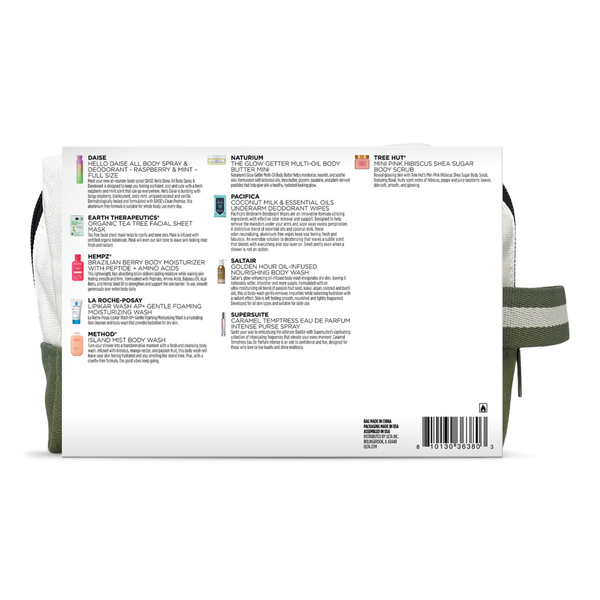Set de baño y cuerpo Iconic Body Care Favorites 10 pz