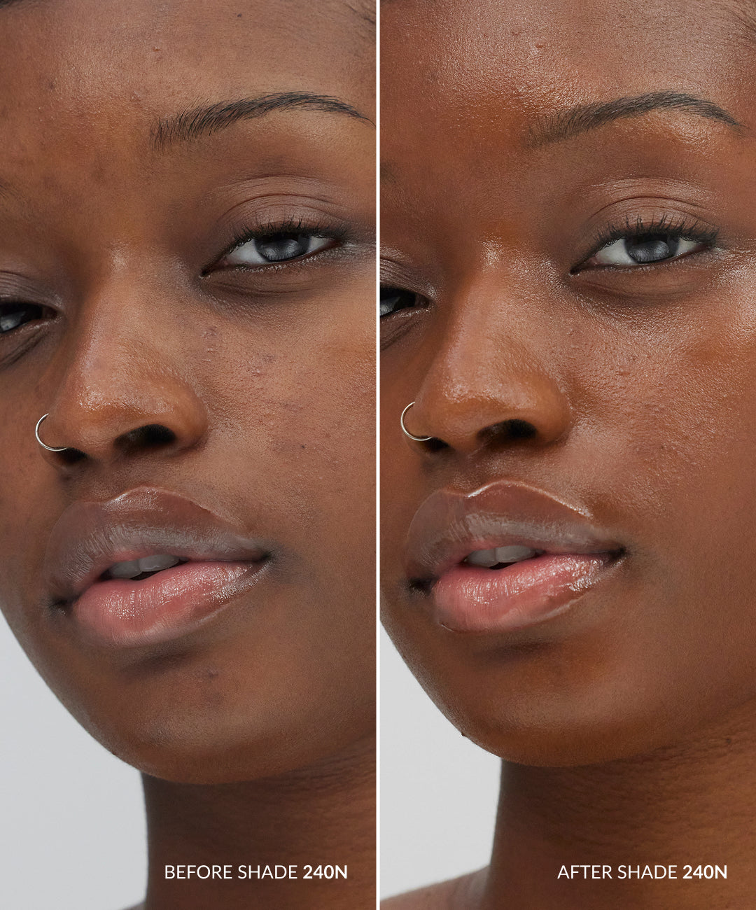 REFY Skin Base Hydrating Gel Skin Tint 240N, envase #color_Refy 240N