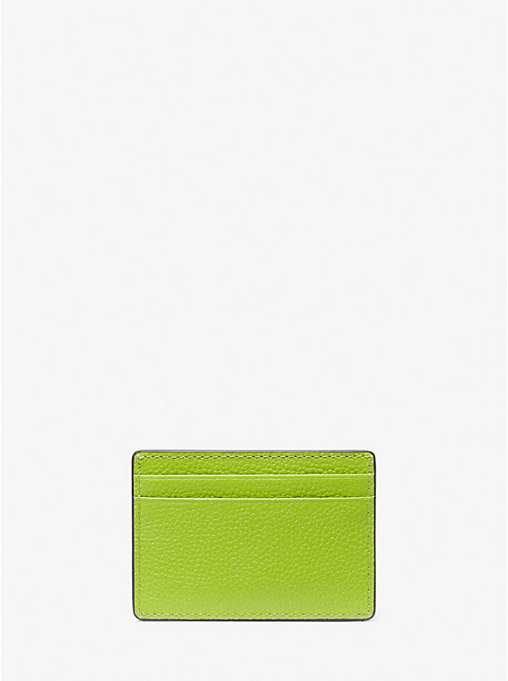 Pebbled Leather Card Case