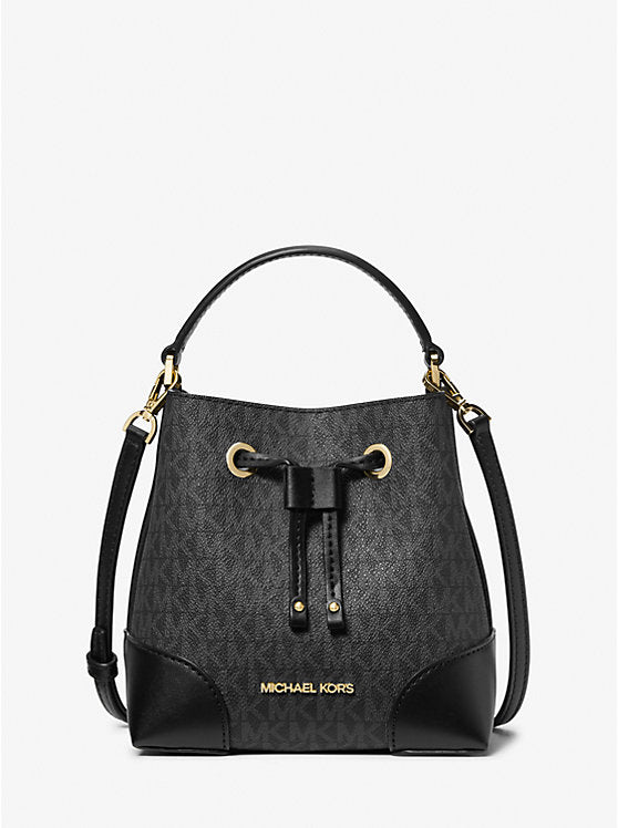 Michael Kors - Mercer Small Logo Bucket Bag | Bolso Cruzado de Dama