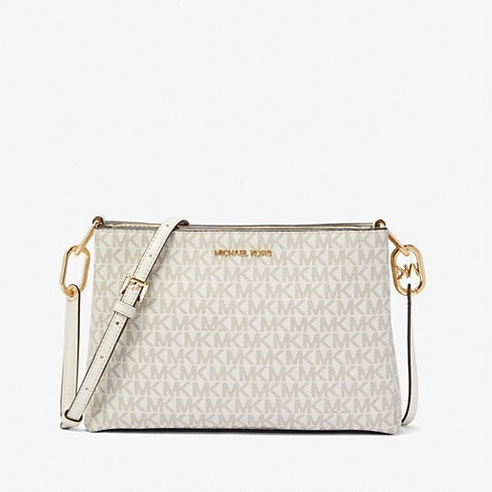 Trisha Medium Logo Crossbody Bag