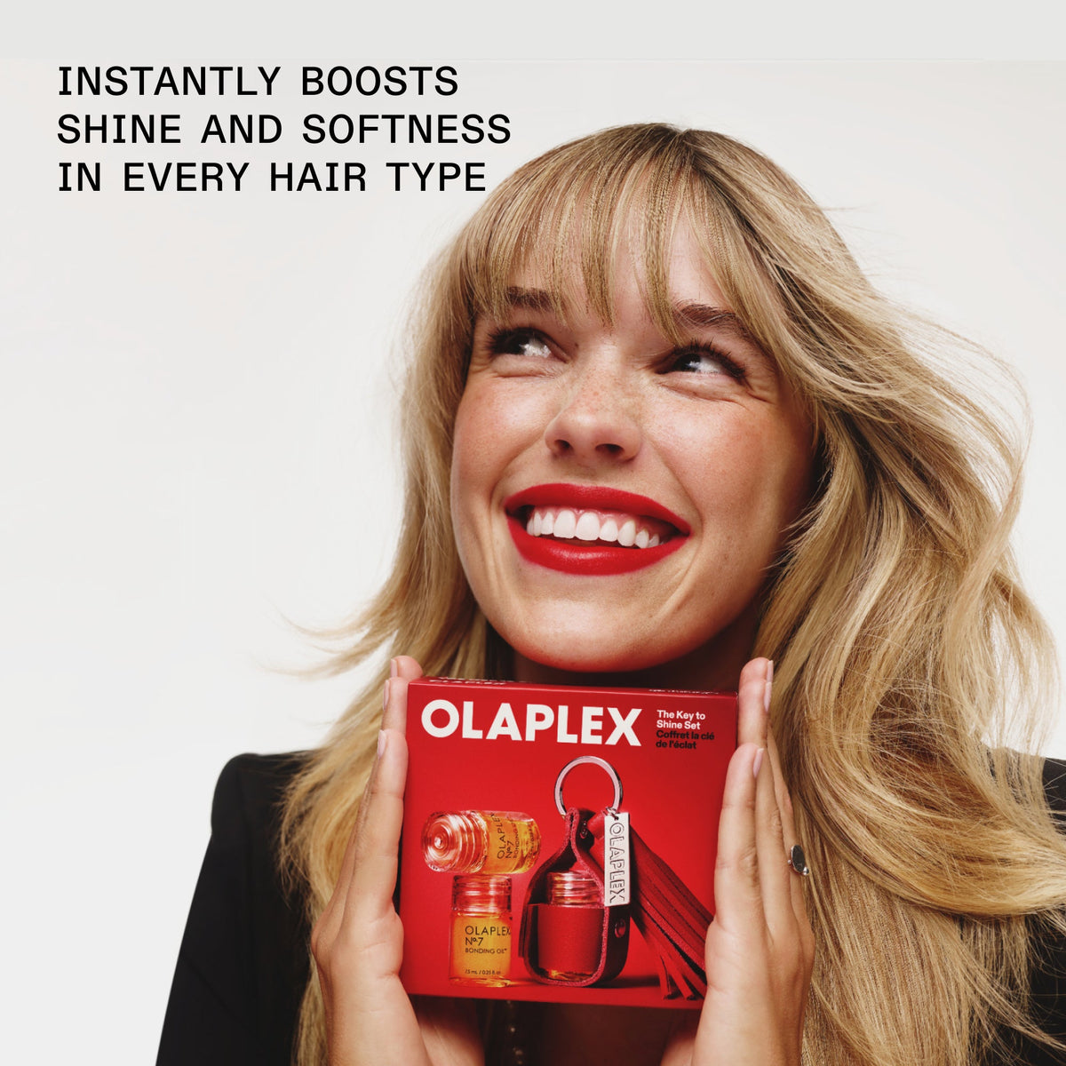 OLAPLEX The Key to Shine Set — beneficios del aceite de brillo, imagen 3