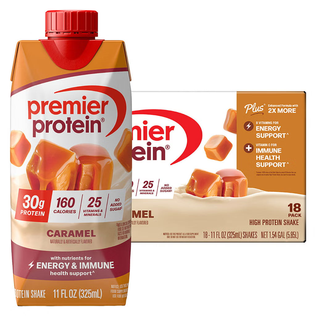 Premier 30g Protein shake sabor caramelo