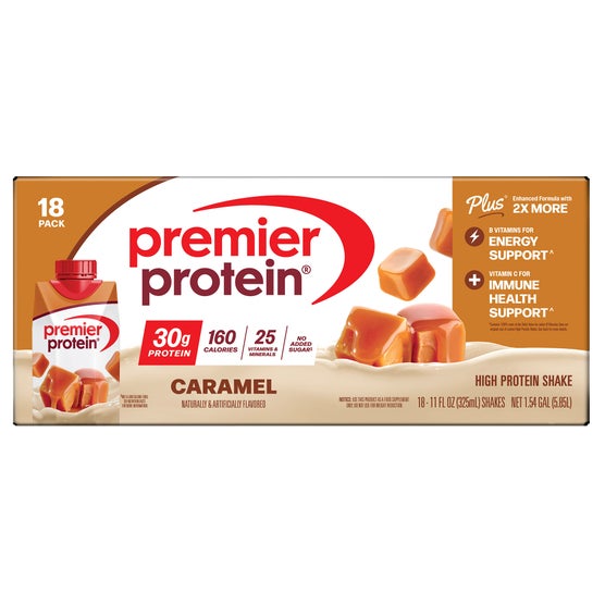 Premier 30g Protein shake sabor caramelo