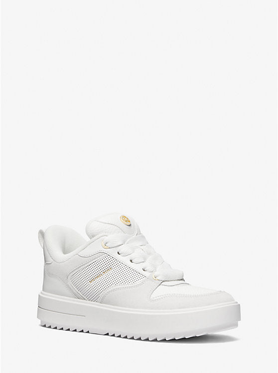 Michael Kors - Rumi Leather Platform Sneaker para Dama