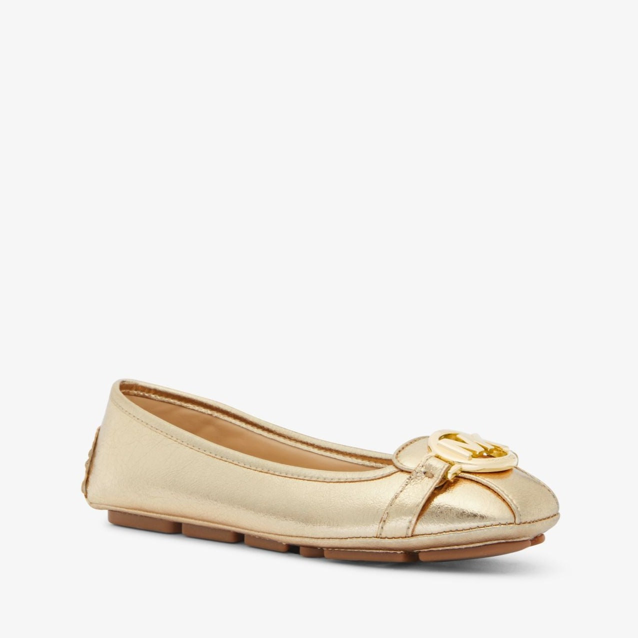 Michael Kors - Fulton Metallic Leather Moccasin | Mocasin Flats