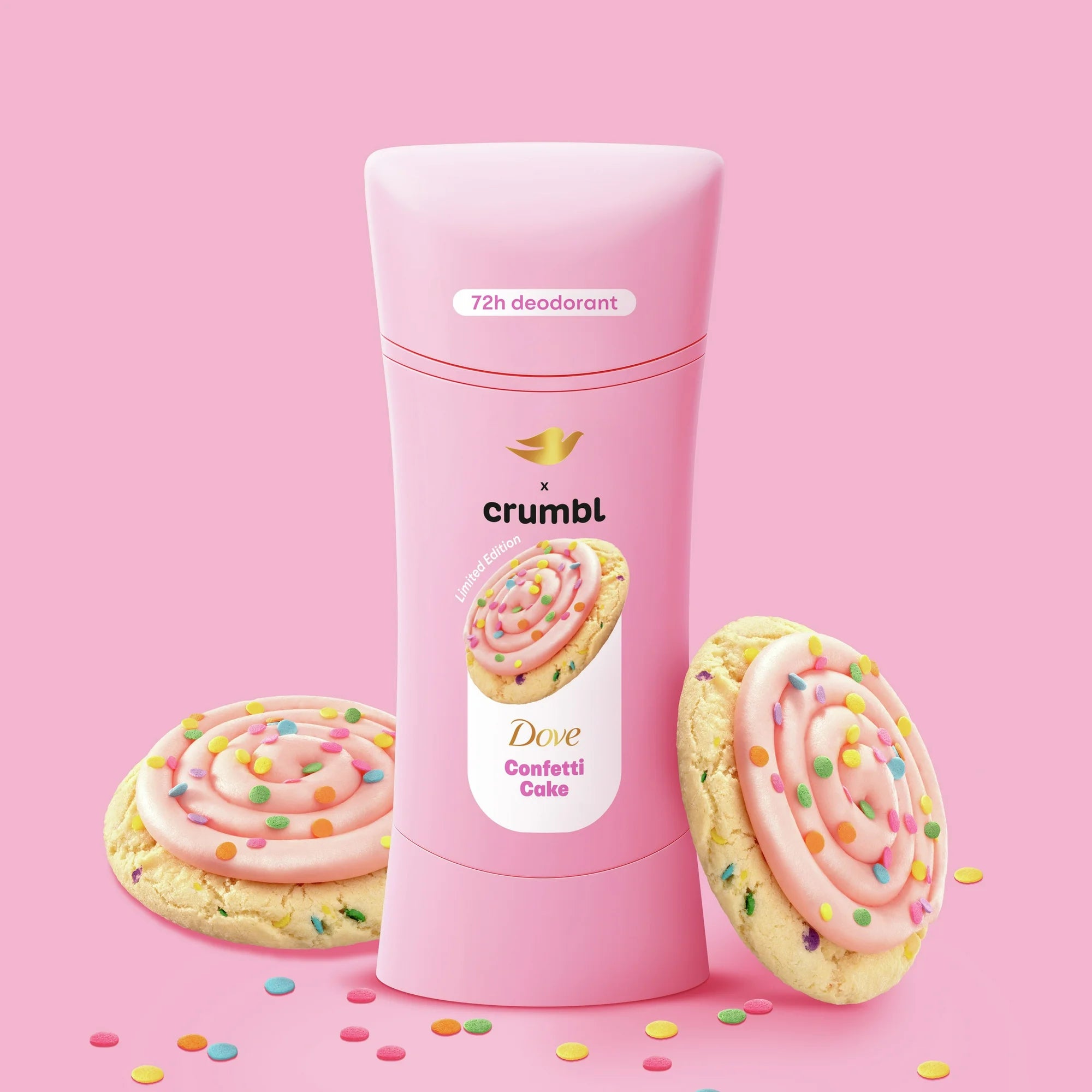 Crumbl Deodorant Stick Crumbl - Confetti Cake