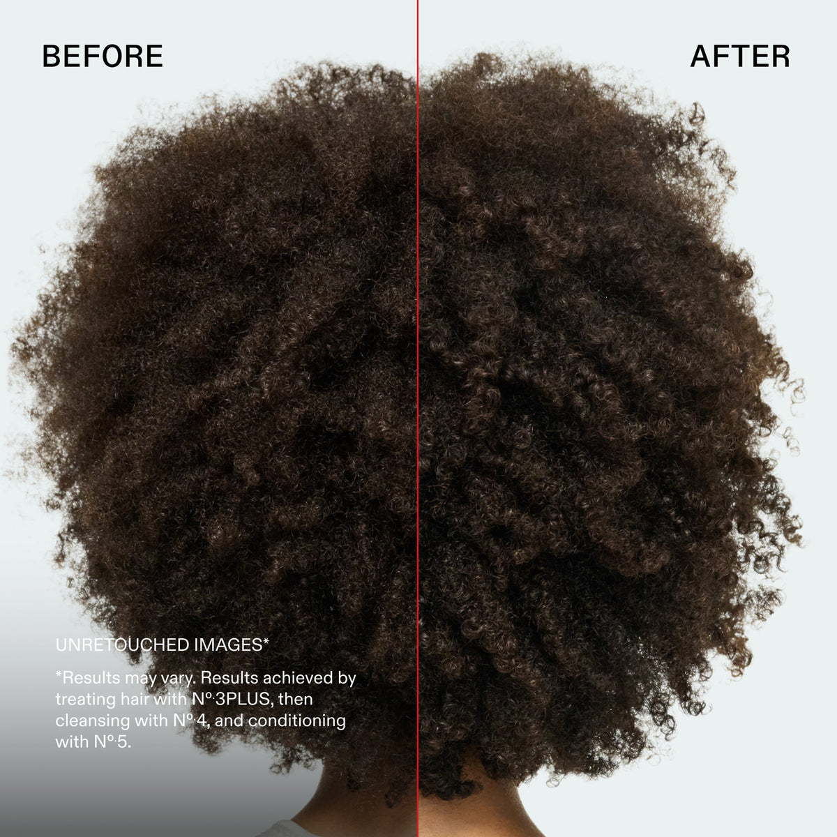OLAPLEX Strength & Shine Set — comparativa de cabello tras el cuidado, imagen 7