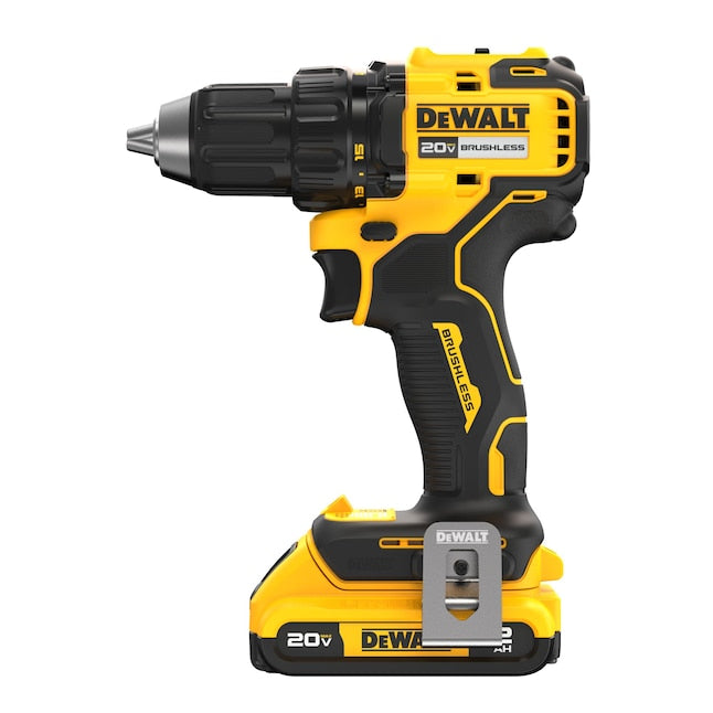 DEWALT 20-volt Max 1/2-in Keyless Brushless Cordless Drill 1 -Batteries Included (Soft Bag Included)