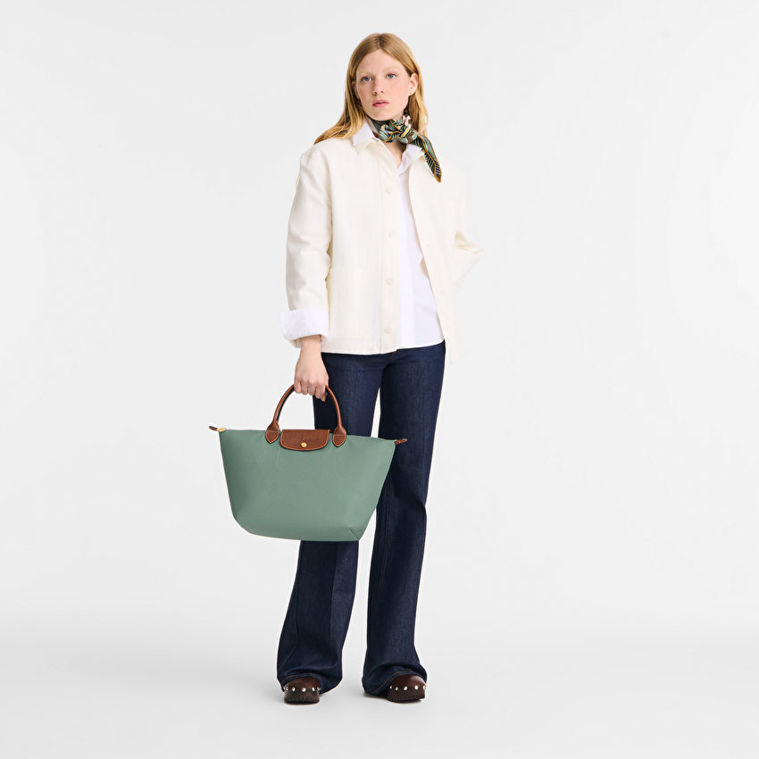 Le Pliage Original Bolso de Hombro L Celadon