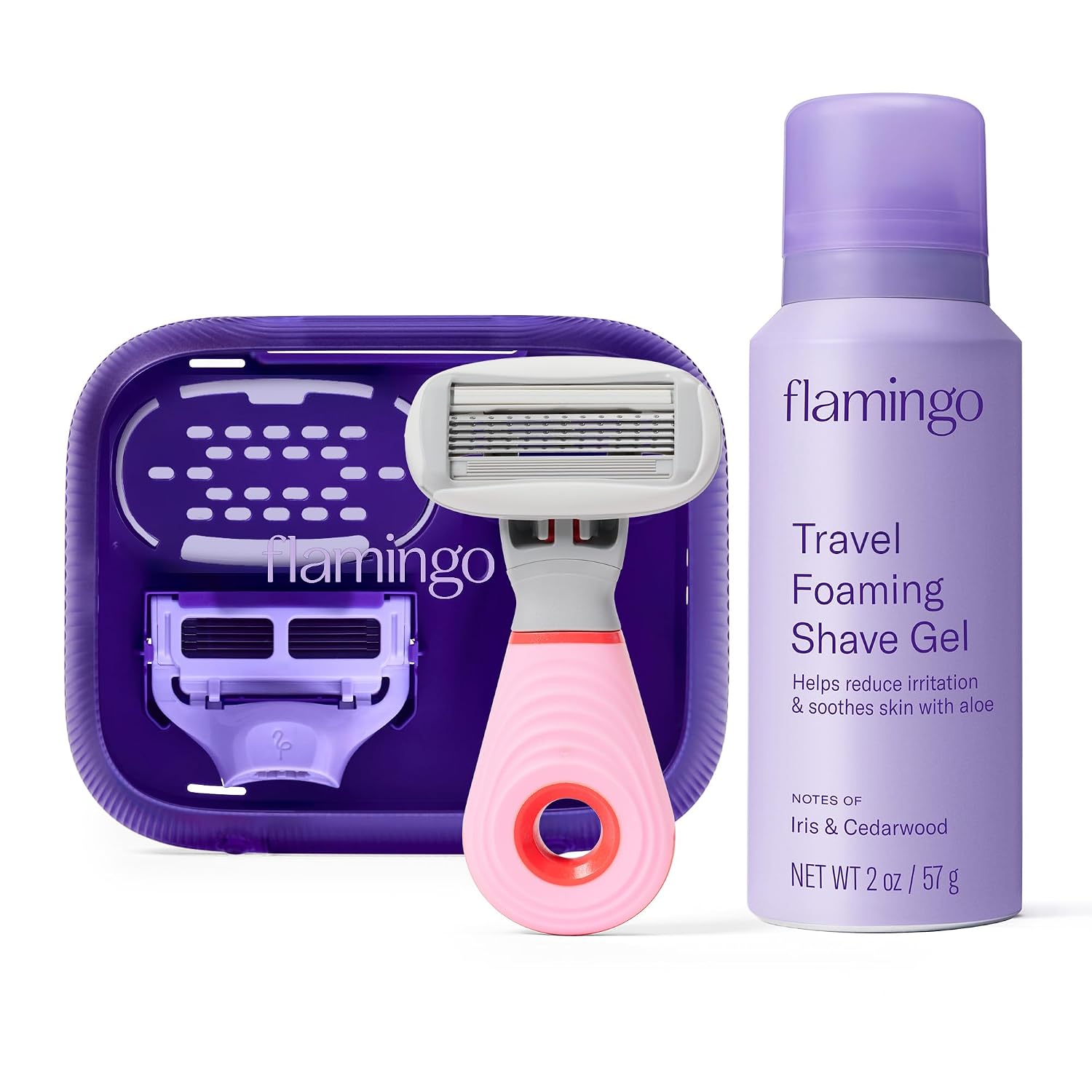 Kit de razuradora y espuma para afeitar