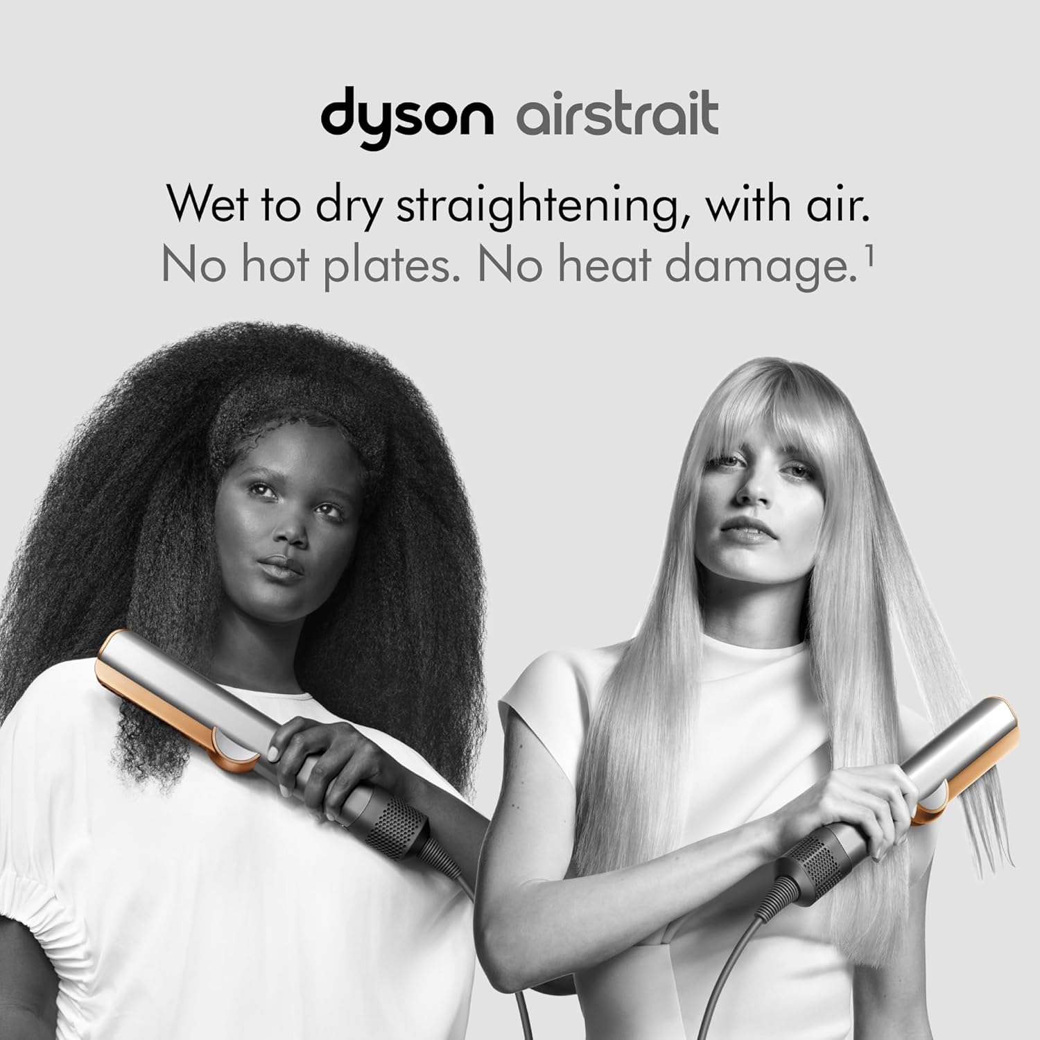 Dyson Airstrait straightener (Nickel/Copper)
