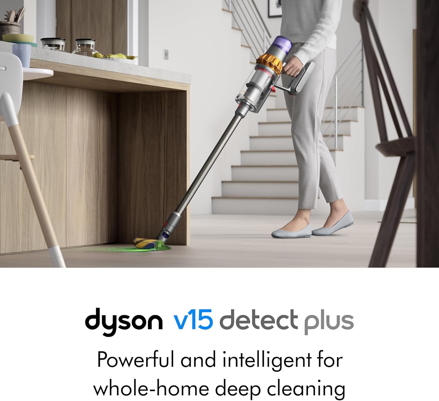 Dyson Aspiradora Inalámbrica V15 Detect Plus