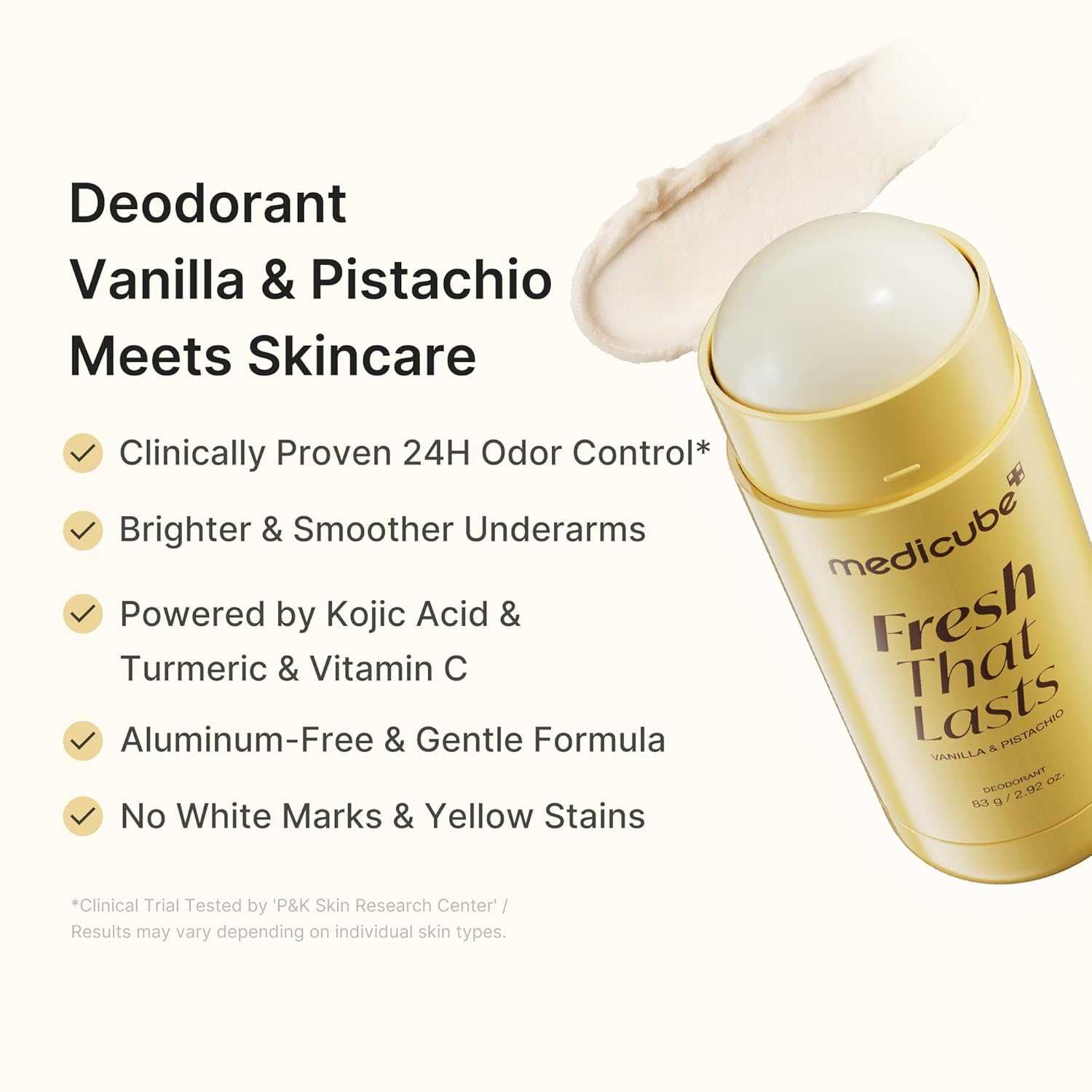 Vanilla & Pistacho Deodorant