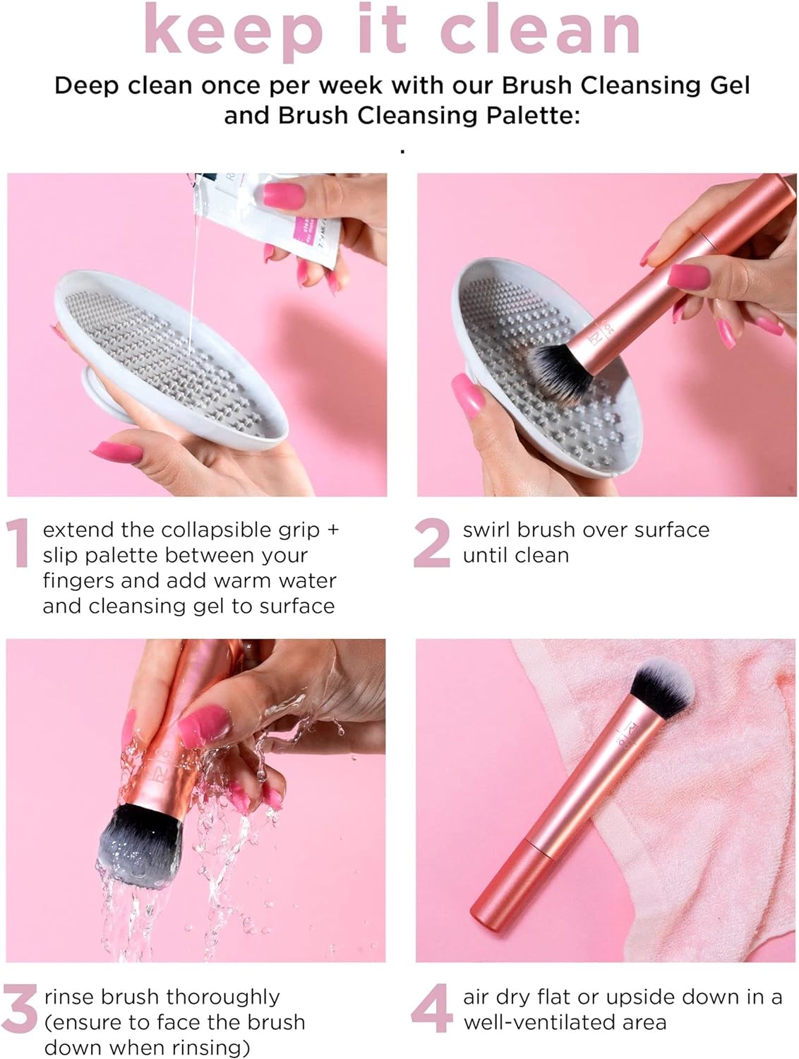 Set de Brochas Level Up Brush + Sponge Set