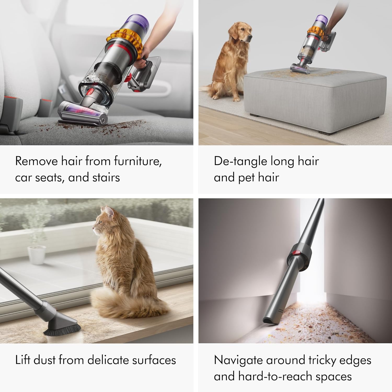 Dyson Aspiradora Inalámbrica V15 Detect Plus