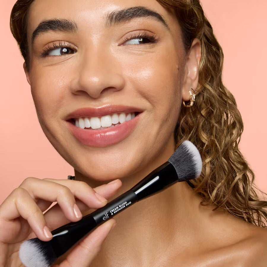 Cream Blush & Bronzer Duo Brush