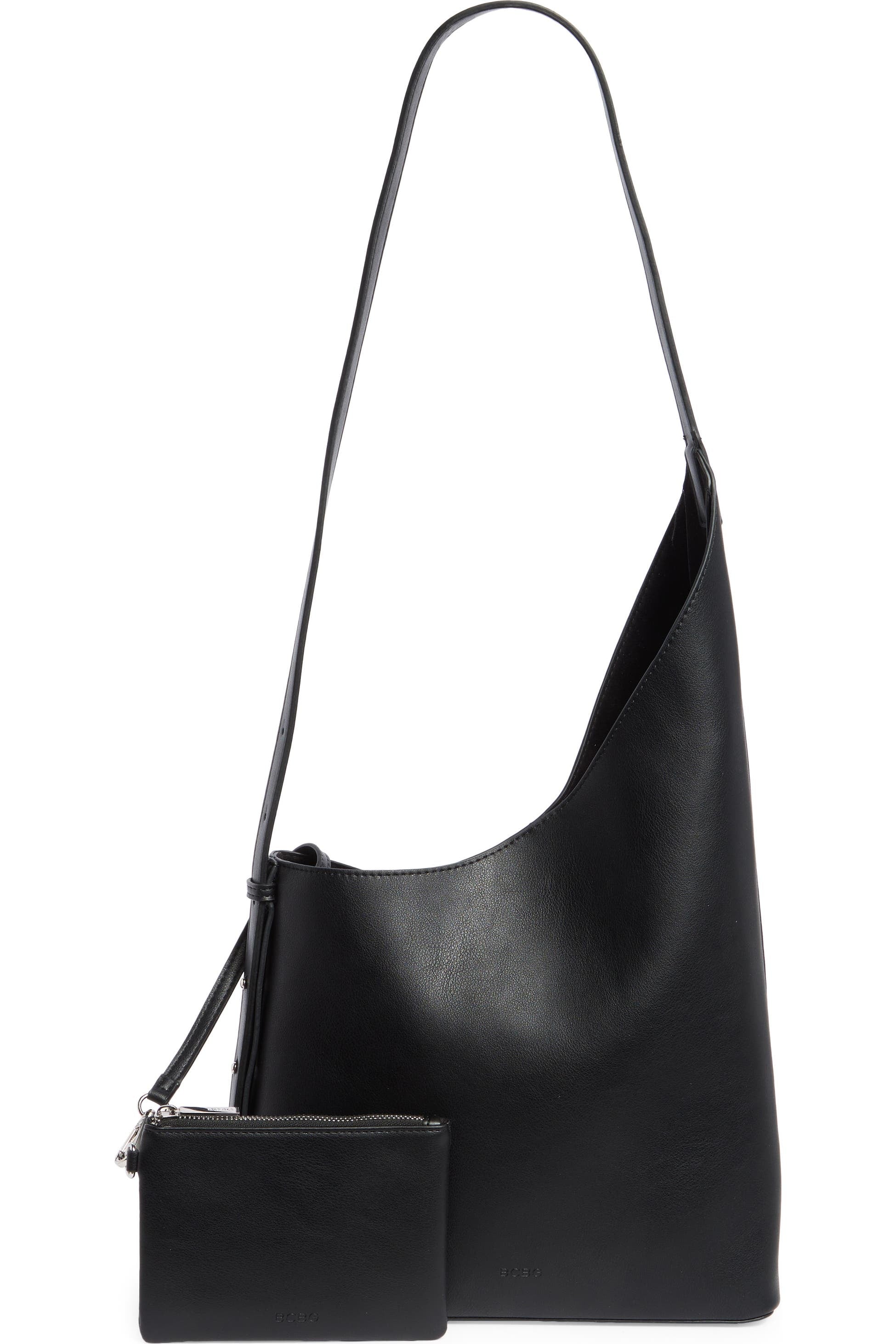 Asymmetric Hobo Bag
