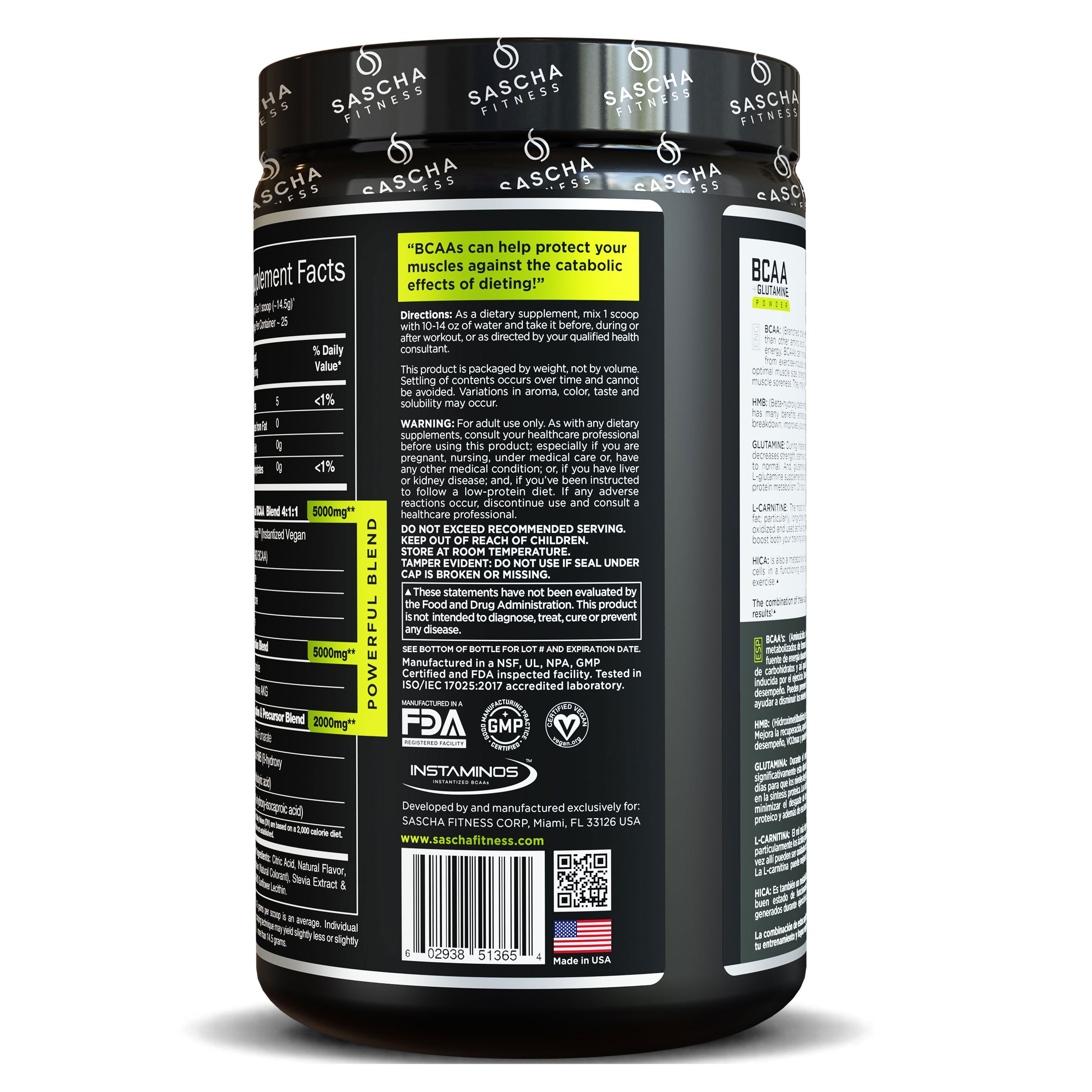 BCAA Natural - Lemon Lime