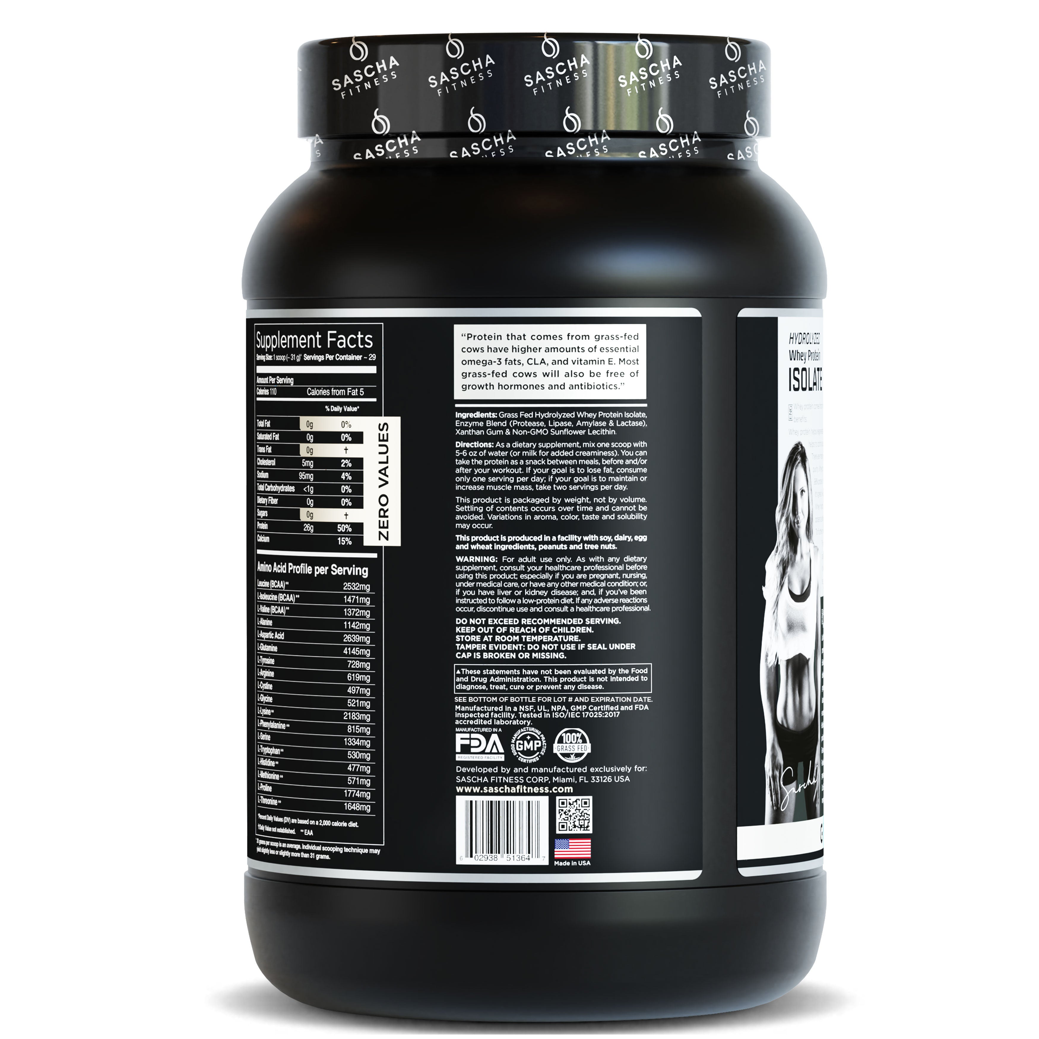 Hydrolyzed Whey Protein Isolate Unflavored