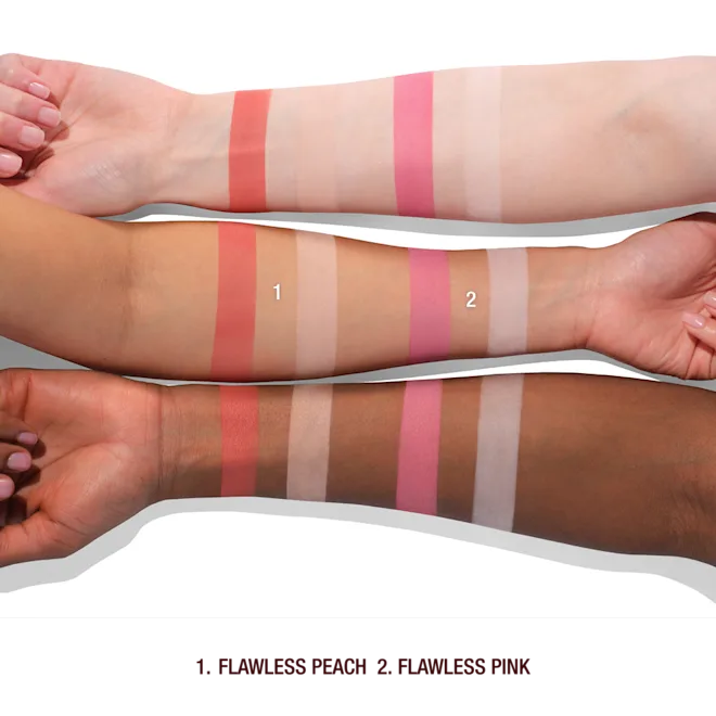 Pillow Talk Beauty Soulmates Airbrush Flawless Finish Brightening and Blush Powder Palette