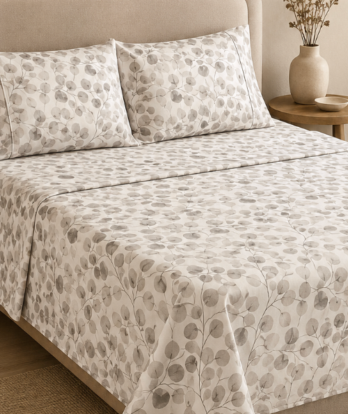 Cotton Bamboo Sheet Set Cal King (4 piezas)