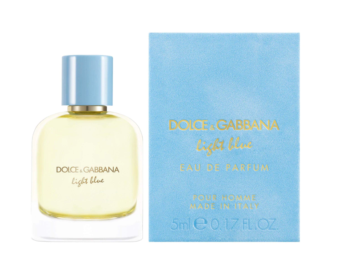Light Blue Pour Homme Eau De Parfum Trial Size - 5 ml