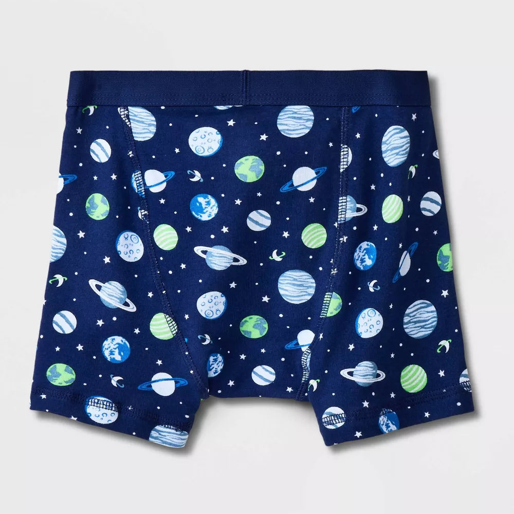 Boys' 7pk Space Boxer Briefs
