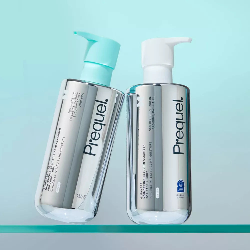 Prequel Gleanser + SA Non-Drying Salicylic Acid Cleanser