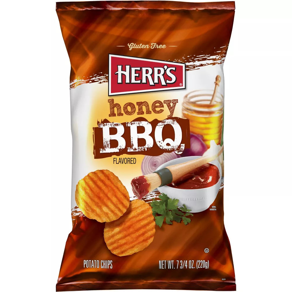 Honey BBQ Ripple Potato Chips