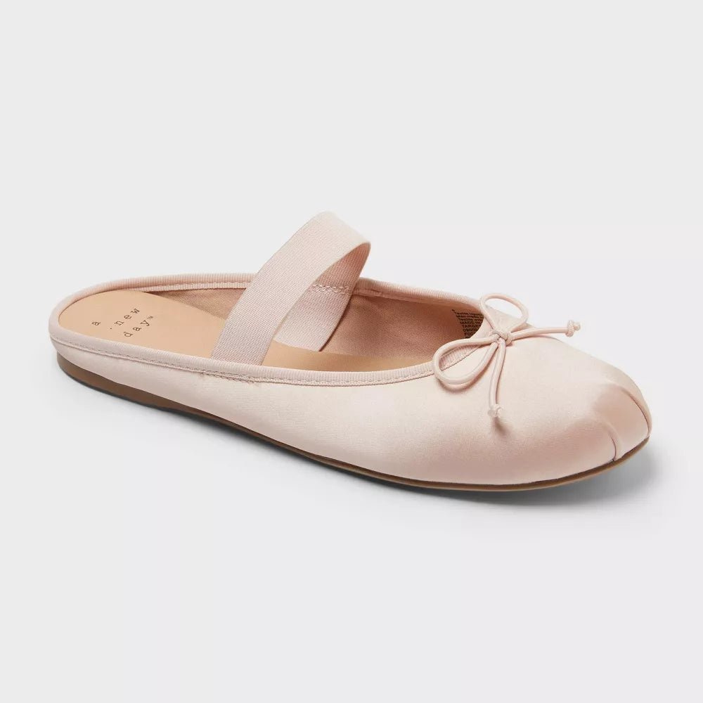 Imani Satin Ballet Mules