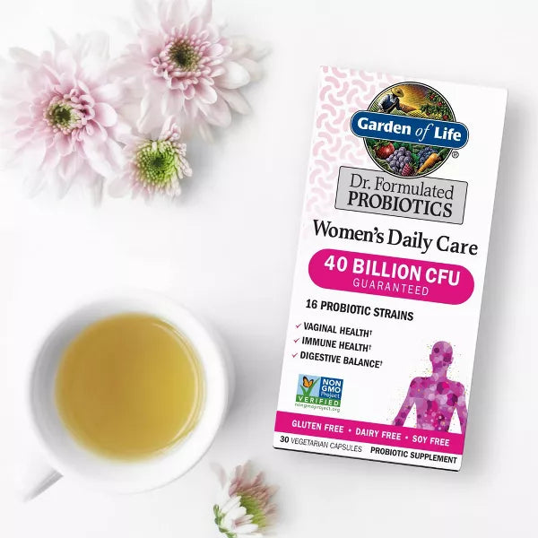 Garden of Life Women's Probiotics Daily Care Capsules