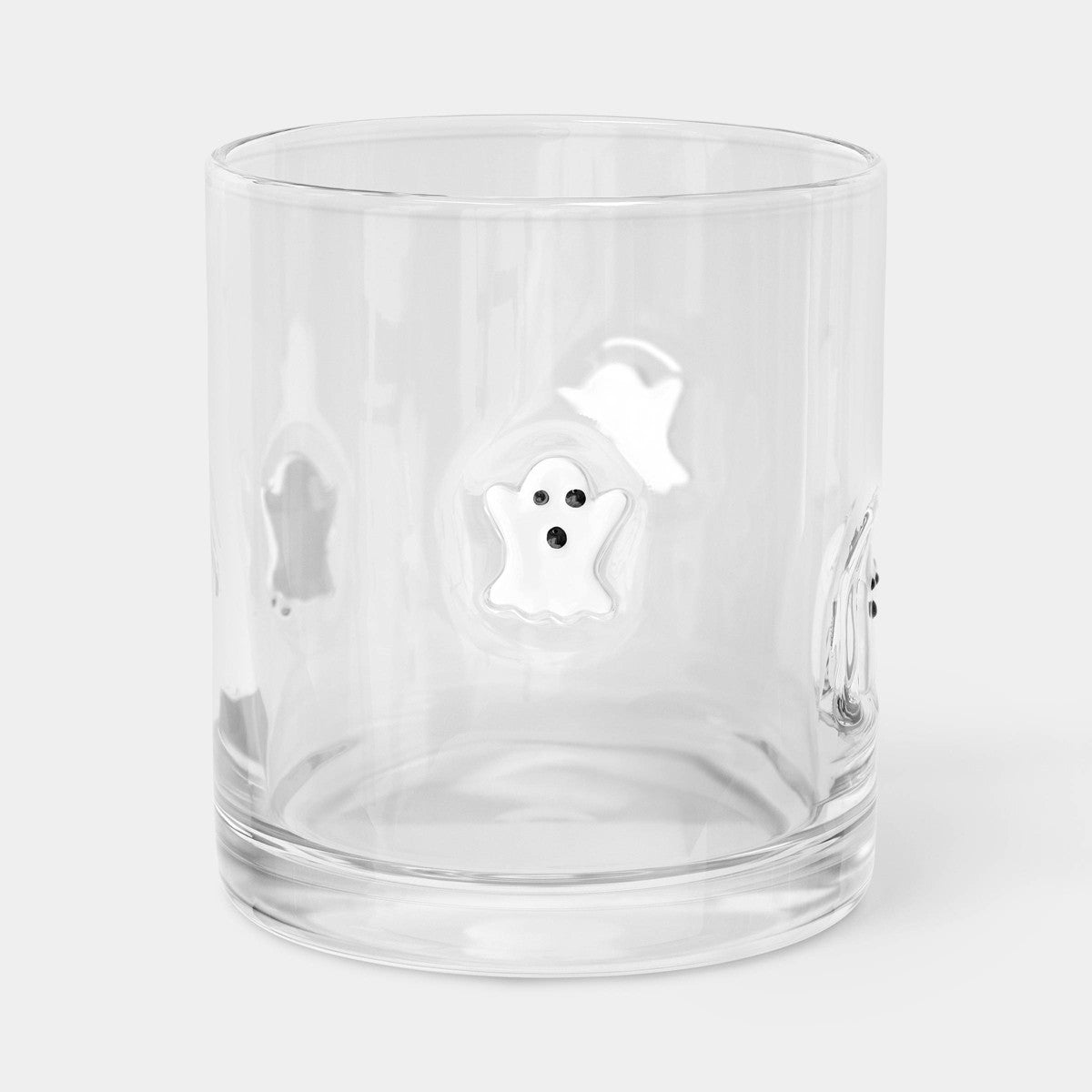 Vaso de vidrio Halloween diseño Ghosts vista principal #color_Ghosts