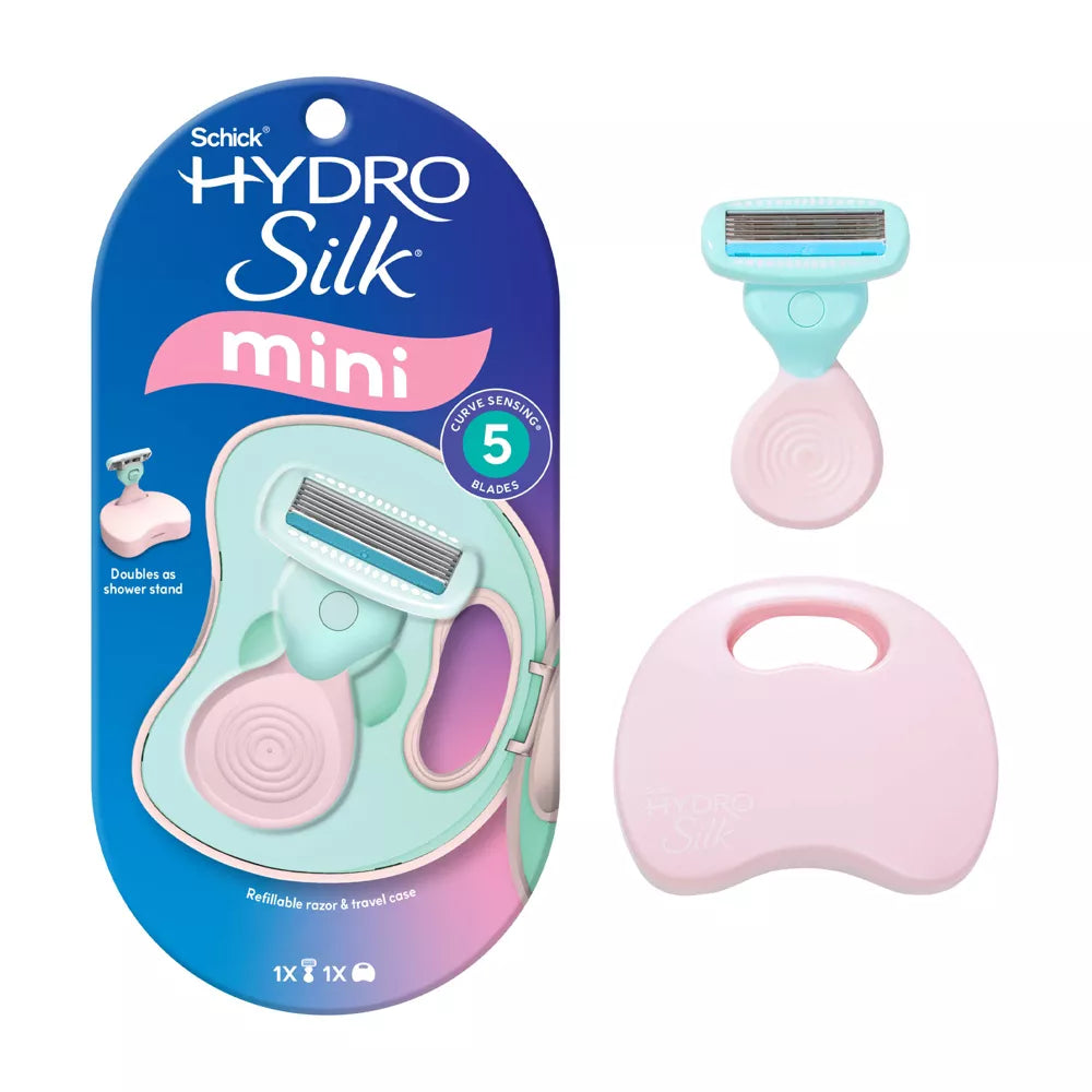 Hydro Silk Mini Razor and Travel Case
